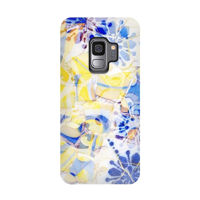 Galaxy S9 StrongFit Mosaic of Barcelona III by amini54