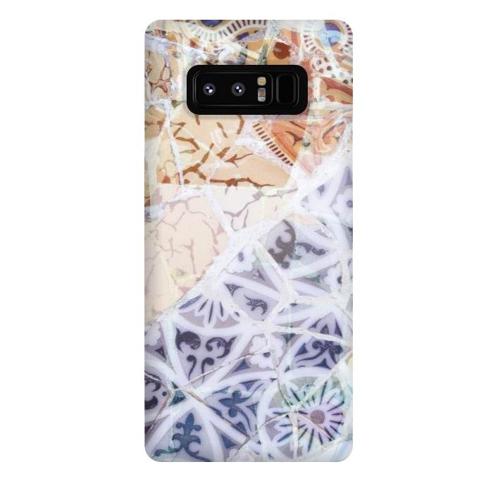Galaxy Note 8 StrongFit Mosaic of Barcelona IX by amini54