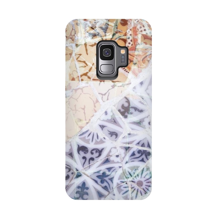 Galaxy S9 StrongFit Mosaic of Barcelona IX by amini54