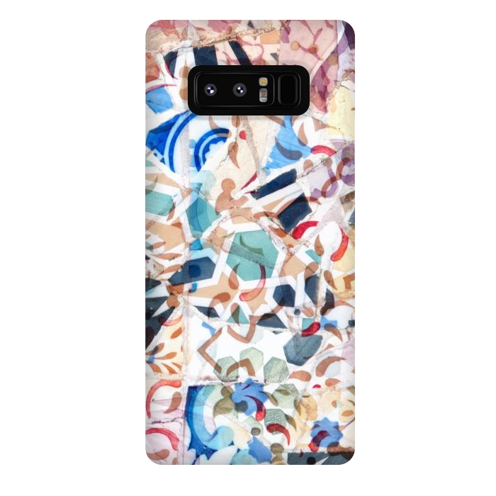 Galaxy Note 8 StrongFit Mosaic of Barcelona VI by amini54