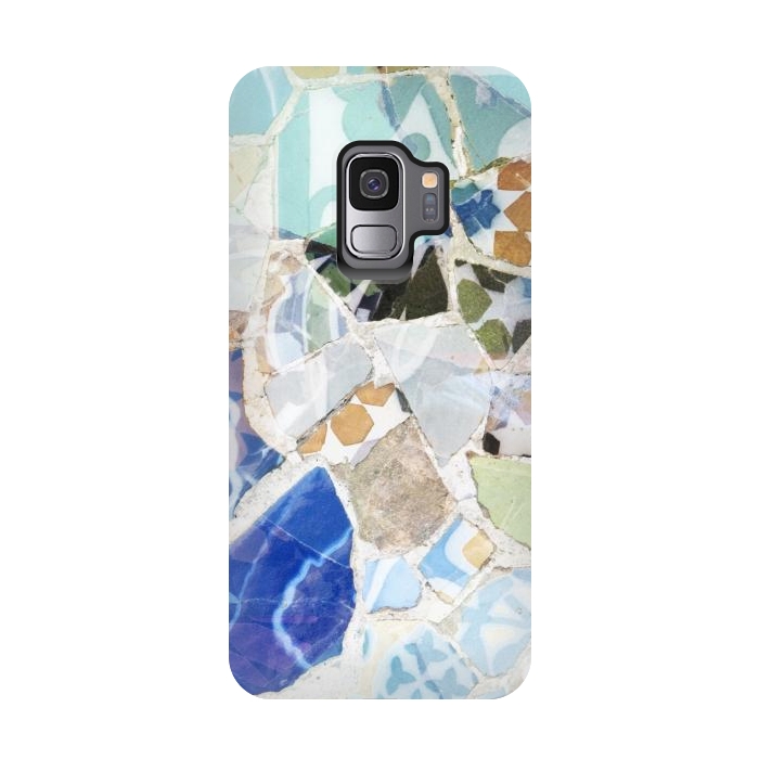 Galaxy S9 StrongFit Mosaic of Barcelona VIII by amini54