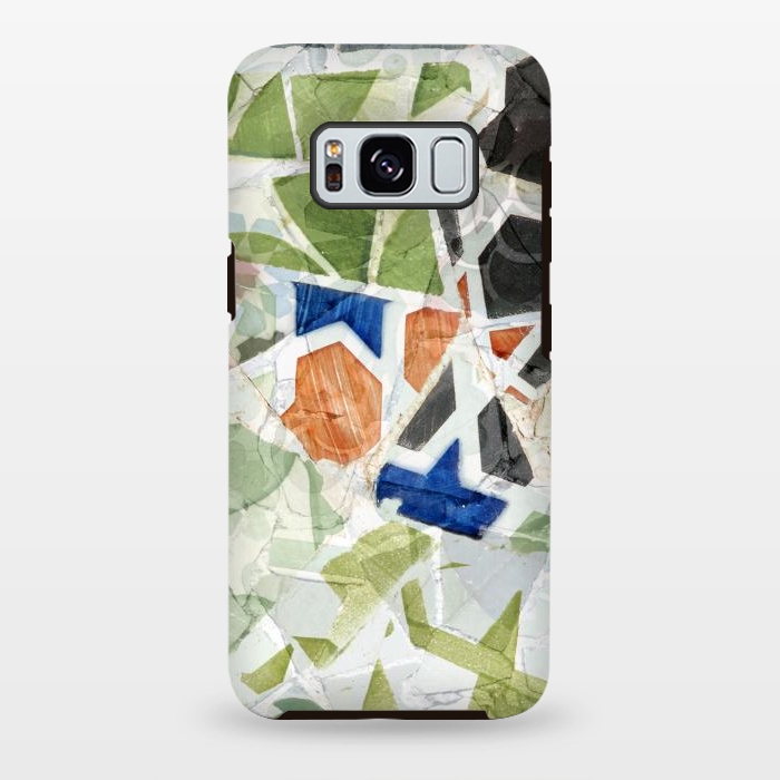 Galaxy S8 plus StrongFit Mosaic of Barcelona XIII by amini54