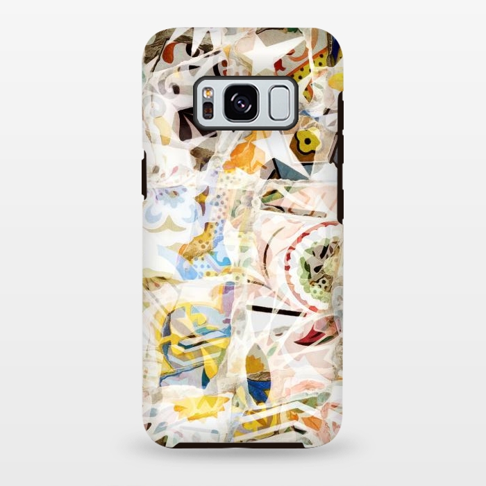 Galaxy S8 plus StrongFit Mosaic of Barcelona XIX by amini54
