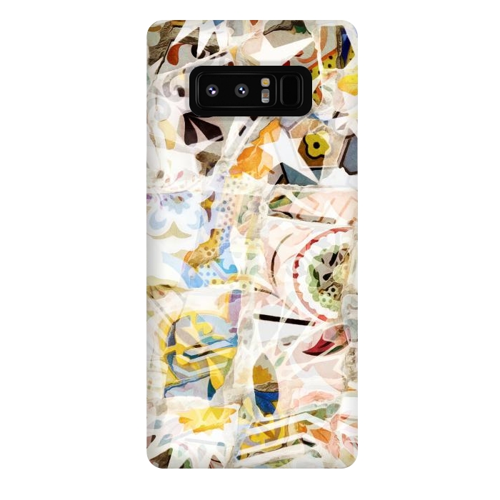 Galaxy Note 8 StrongFit Mosaic of Barcelona XIX by amini54