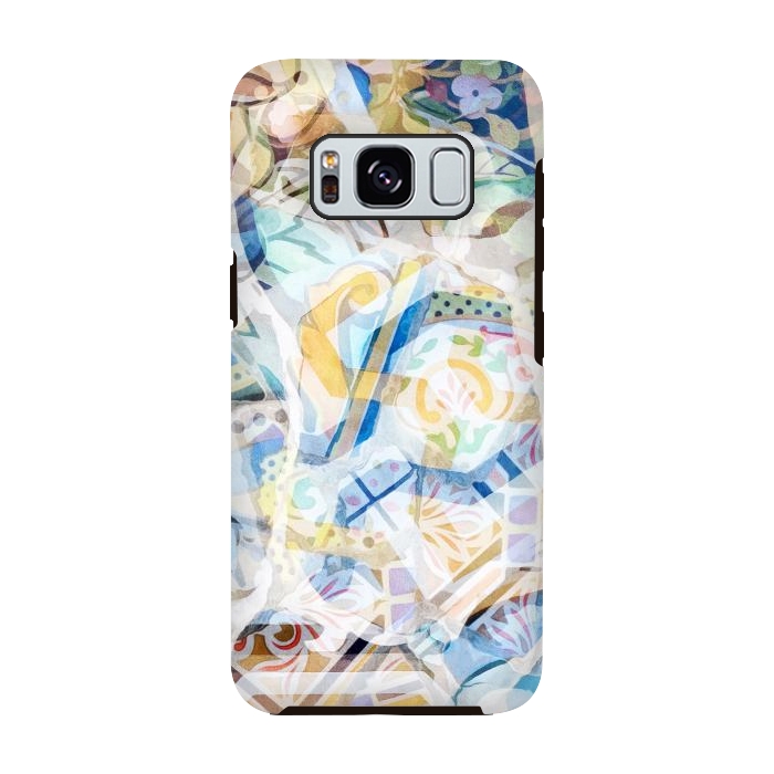 Galaxy S8 StrongFit Mosaic of Barcelona XVII by amini54