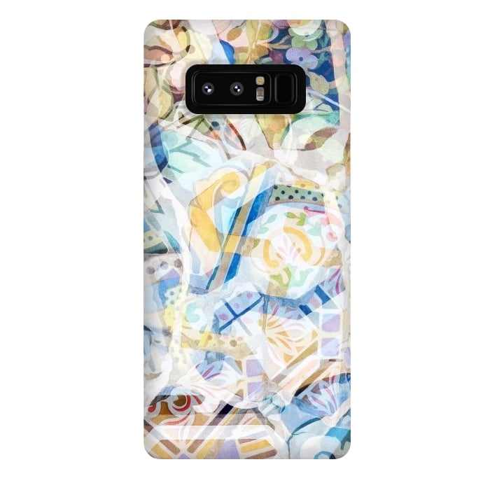 Galaxy Note 8 StrongFit Mosaic of Barcelona XVII by amini54
