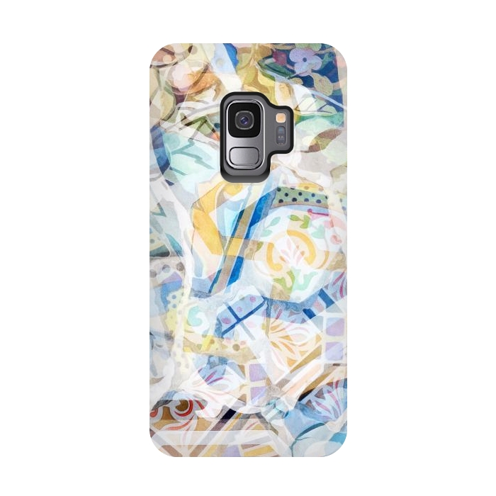 Galaxy S9 StrongFit Mosaic of Barcelona XVII by amini54