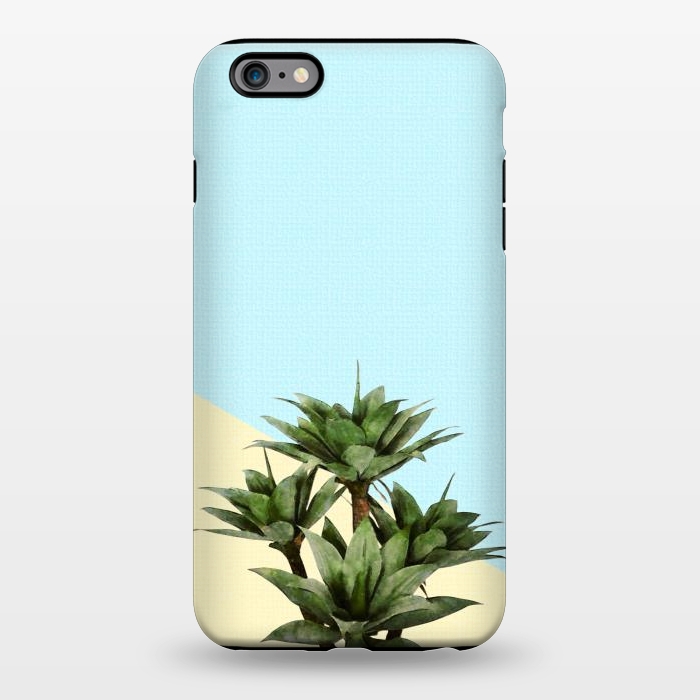 iPhone 6/6s plus StrongFit  Agave Plant on Lemon and Teal Wall by amini54