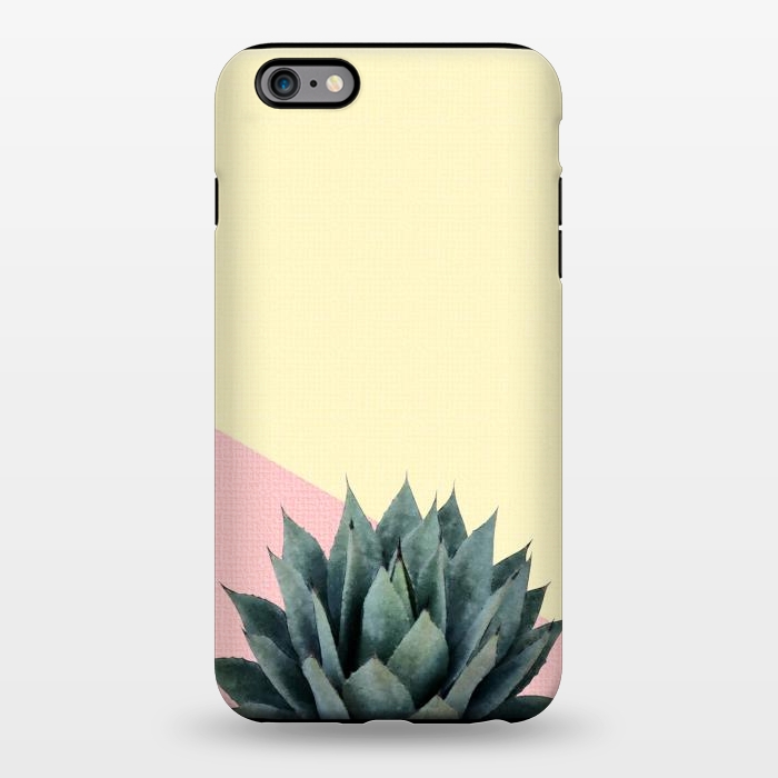 iPhone 6/6s plus StrongFit  Agave Plant on Lemon and Pink Wall by amini54