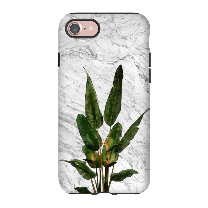 iPhone 7 StrongFit Bird of Paradise Plant on White by amini54