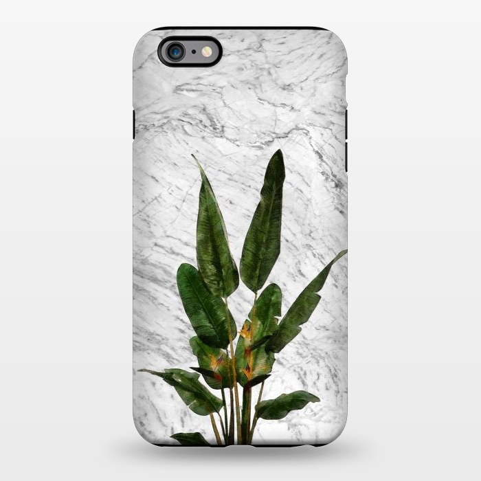 iPhone 6/6s plus StrongFit Bird of Paradise Plant on White by amini54