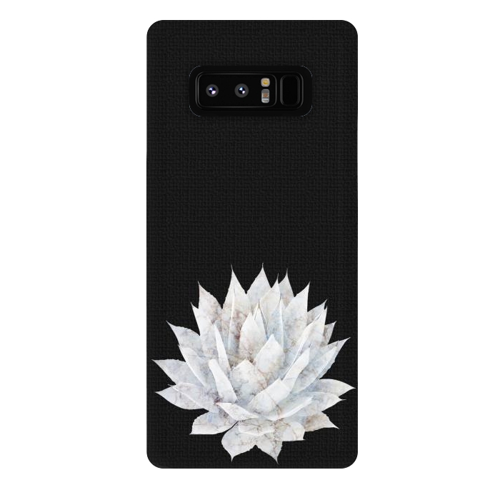 Galaxy Note 8 StrongFit  Agave White Marble by amini54
