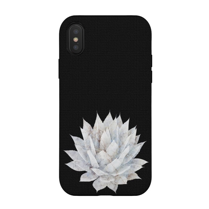 iPhone Xs / X StrongFit  Agave White Marble by amini54