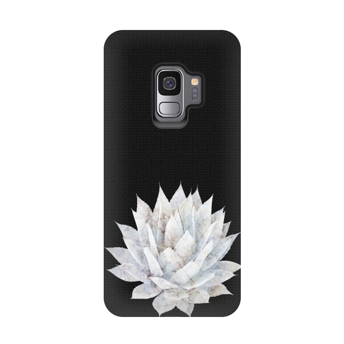 Galaxy S9 StrongFit  Agave White Marble by amini54