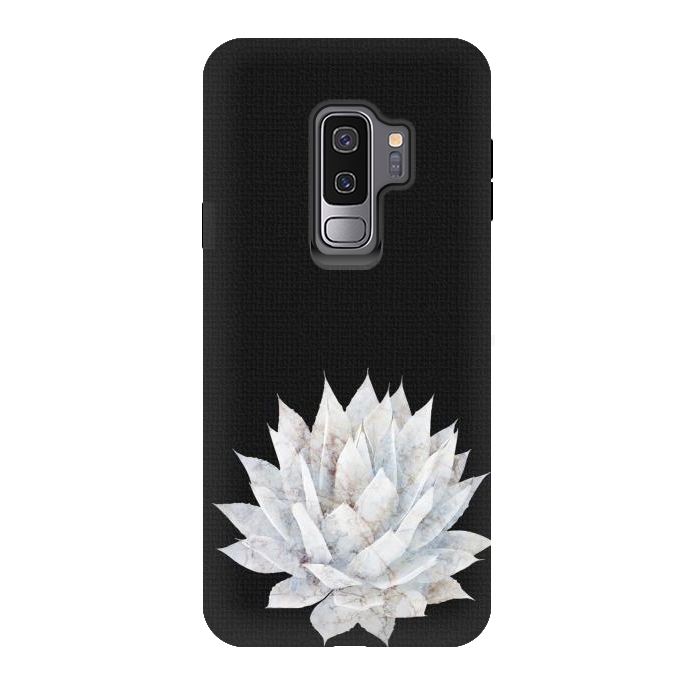 Galaxy S9 plus StrongFit  Agave White Marble by amini54