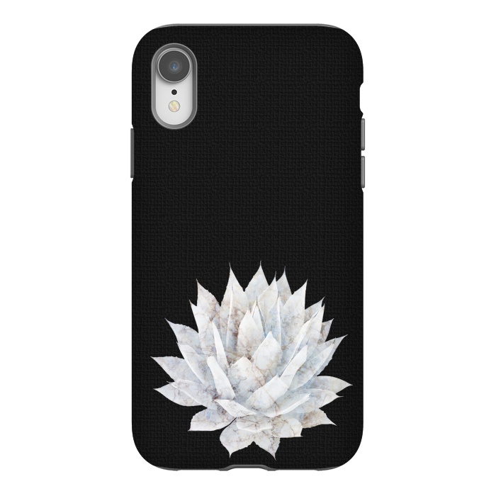iPhone Xr StrongFit  Agave White Marble by amini54