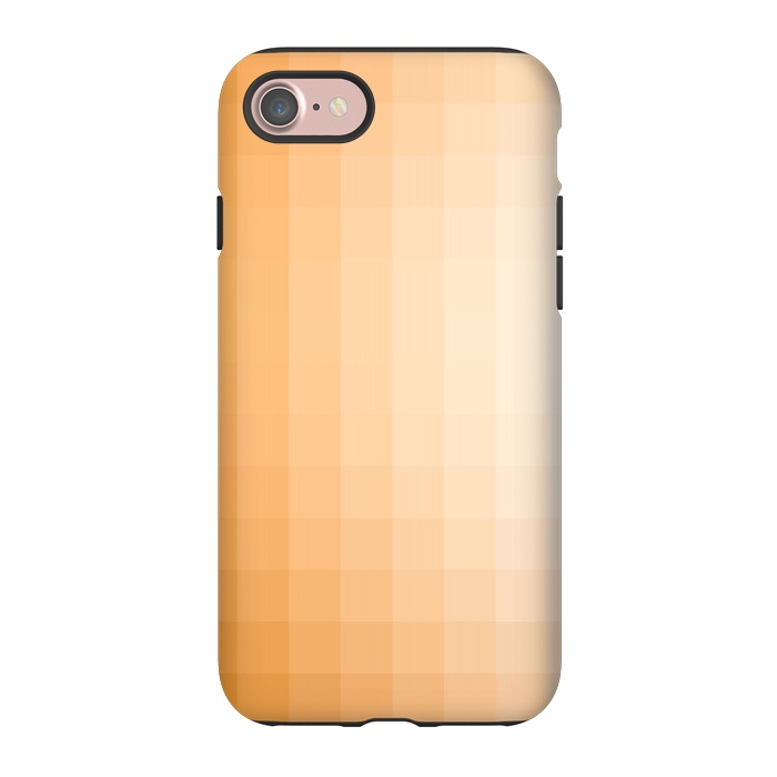 iPhone 7 StrongFit Gradient, Amber and White by amini54