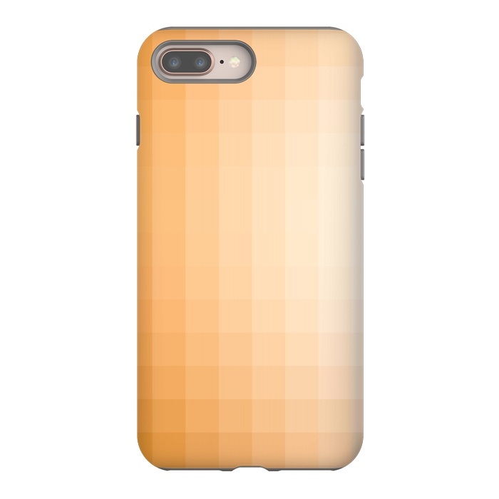 iPhone 7 plus StrongFit Gradient, Amber and White by amini54
