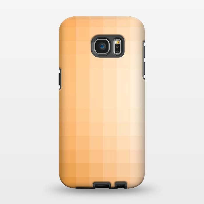 Galaxy S7 EDGE StrongFit Gradient, Amber and White by amini54