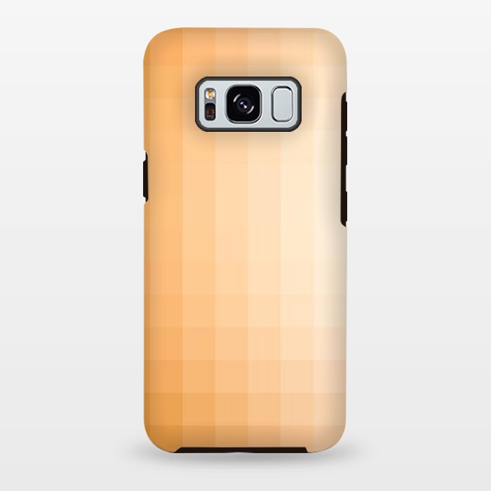 Galaxy S8 plus StrongFit Gradient, Amber and White by amini54
