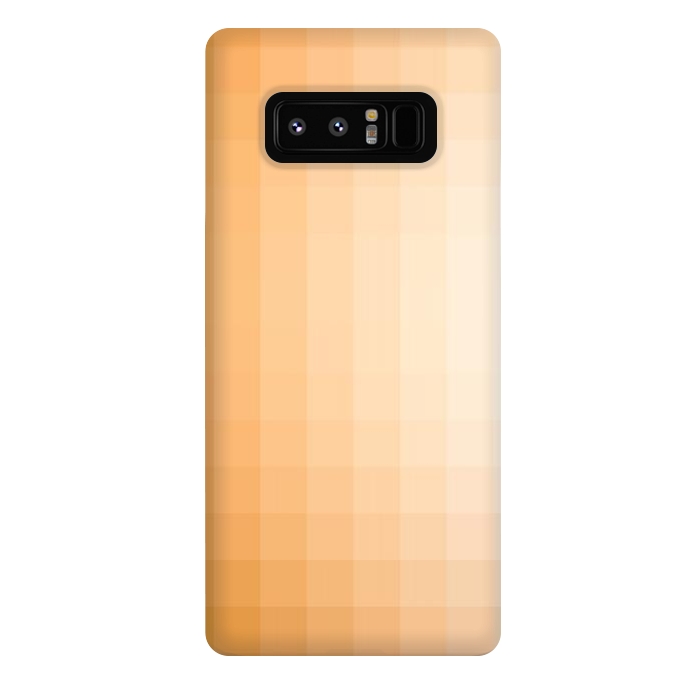 Galaxy Note 8 StrongFit Gradient, Amber and White by amini54