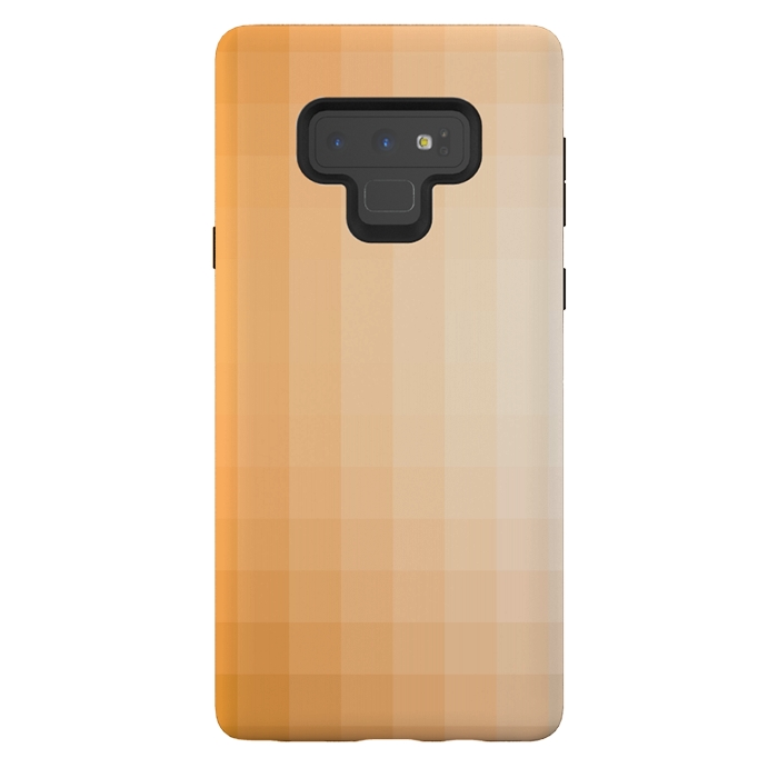 Galaxy Note 9 StrongFit Gradient, Amber and White by amini54
