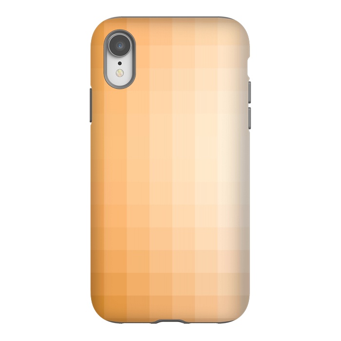 iPhone Xr StrongFit Gradient, Amber and White by amini54