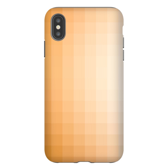 iPhone Xs Max StrongFit Gradient, Amber and White by amini54