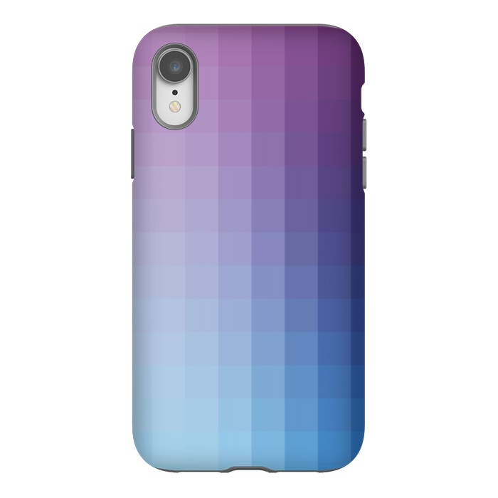 iPhone Xr StrongFit Gradient, Blue and Purple by amini54