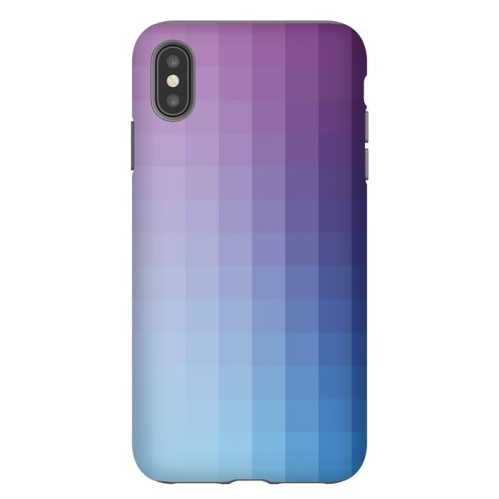 iPhone Xs Max StrongFit Gradient, Blue and Purple by amini54