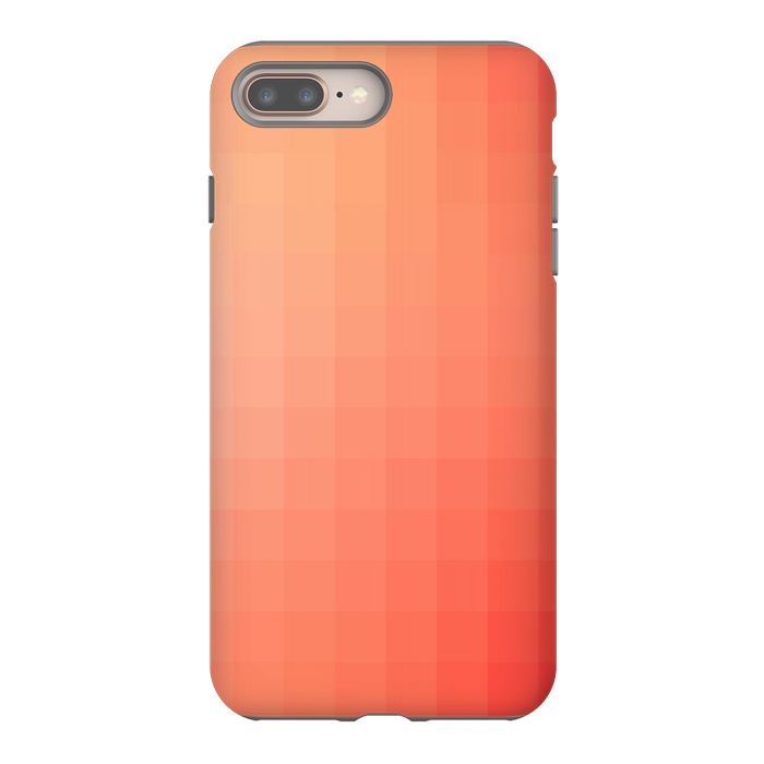 iPhone 7 plus StrongFit Gradient, Coral and Pink by amini54