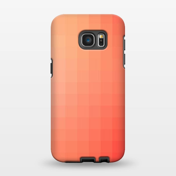Galaxy S7 EDGE StrongFit Gradient, Coral and Pink by amini54