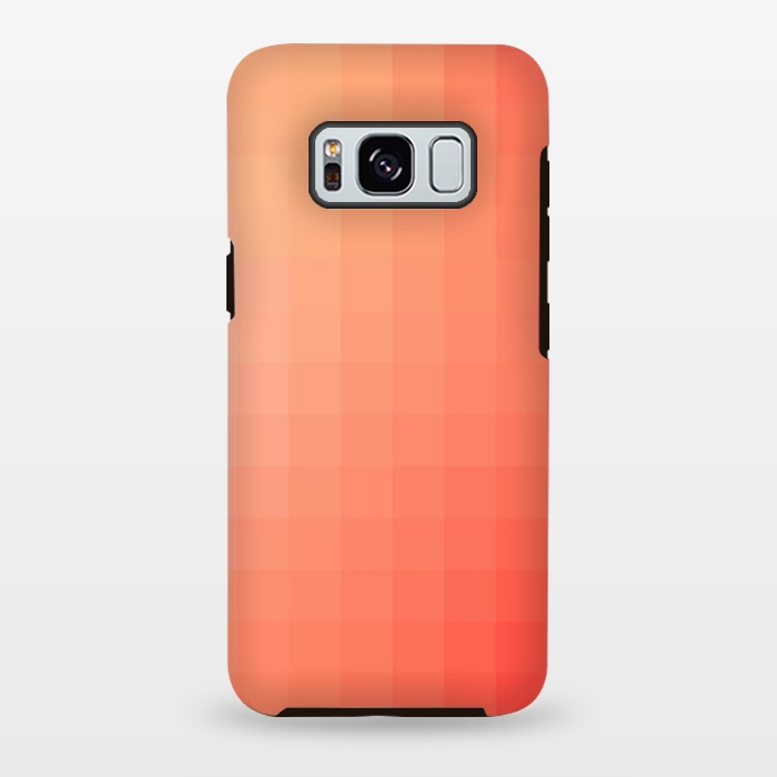 Galaxy S8 plus StrongFit Gradient, Coral and Pink by amini54