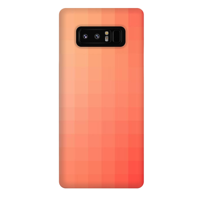 Galaxy Note 8 StrongFit Gradient, Coral and Pink by amini54