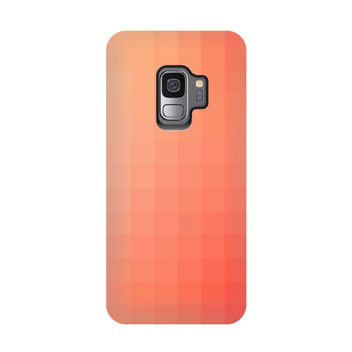 Galaxy S9 StrongFit Gradient, Coral and Pink by amini54