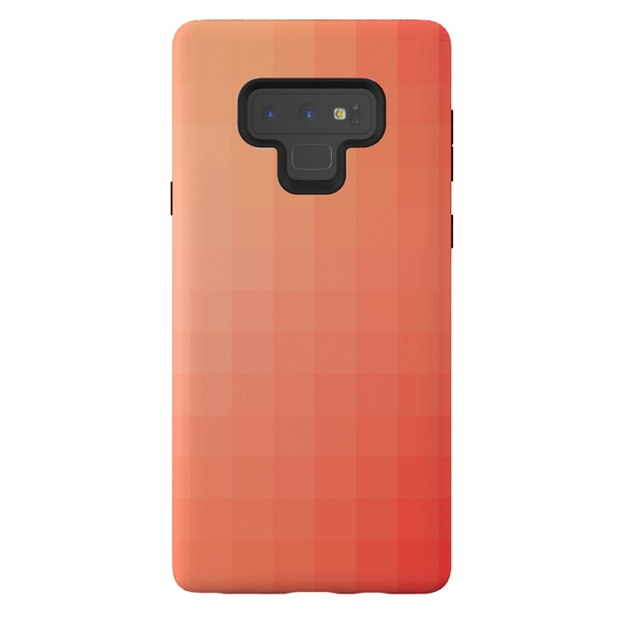 Galaxy Note 9 StrongFit Gradient, Coral and Pink by amini54