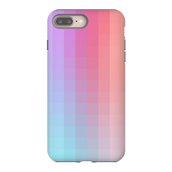 iPhone 7 plus StrongFit Gradient, Pink and Lilac by amini54