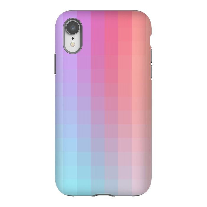 iPhone Xr StrongFit Gradient, Pink and Lilac by amini54