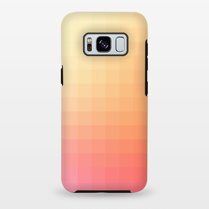 Galaxy S8 plus StrongFit Gradient, Pink and Orange by amini54