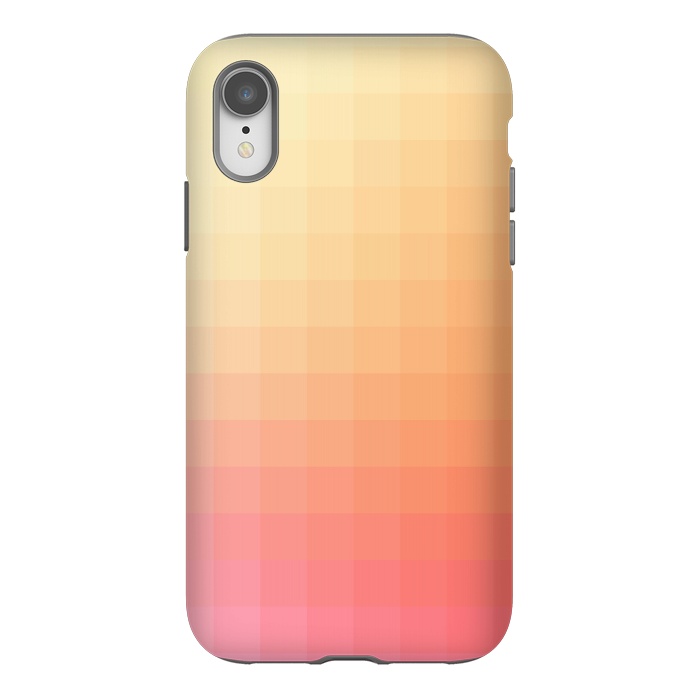 iPhone Xr StrongFit Gradient, Pink and Orange by amini54