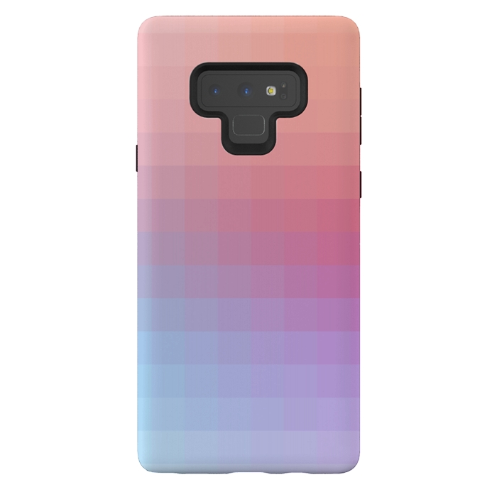 Galaxy Note 9 StrongFit Gradient, Pink and Violet by amini54