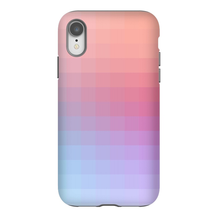 iPhone Xr StrongFit Gradient, Pink and Violet by amini54