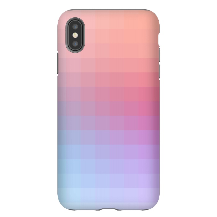 iPhone Xs Max StrongFit Gradient, Pink and Violet by amini54