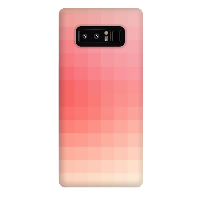 Galaxy Note 8 StrongFit Gradient, Pink and White by amini54