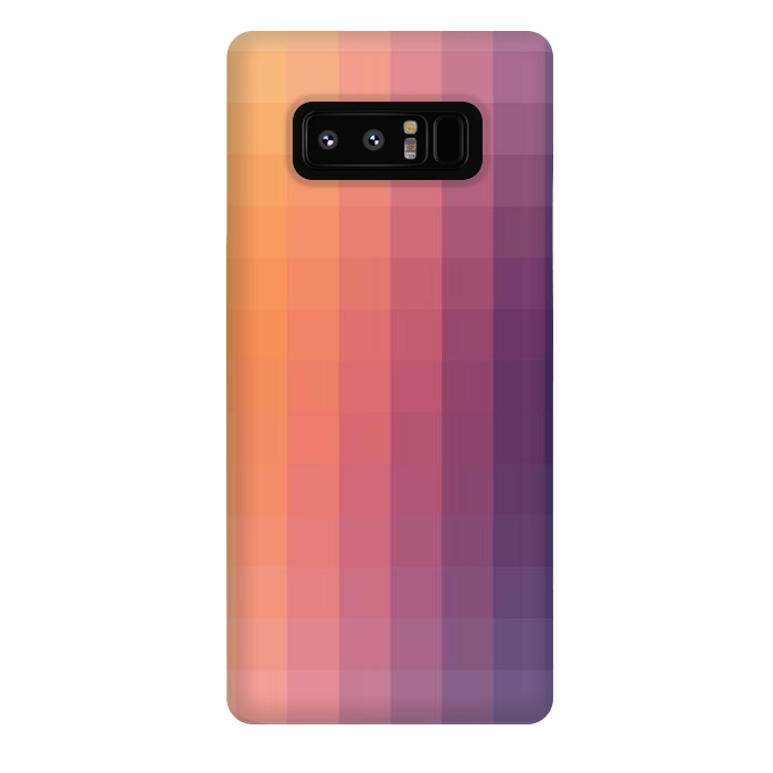 Galaxy Note 8 StrongFit Gradient, Purple and Orange by amini54