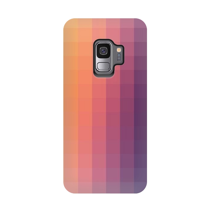 Galaxy S9 StrongFit Gradient, Purple and Orange by amini54