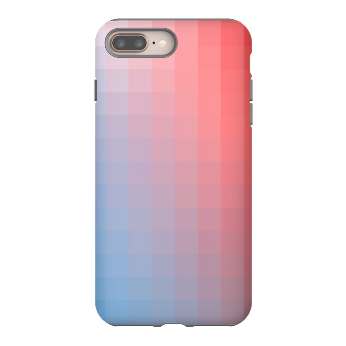 iPhone 7 plus StrongFit Gradient, Red, White and Blue by amini54