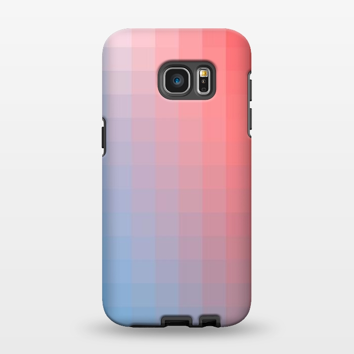 Galaxy S7 EDGE StrongFit Gradient, Red, White and Blue by amini54