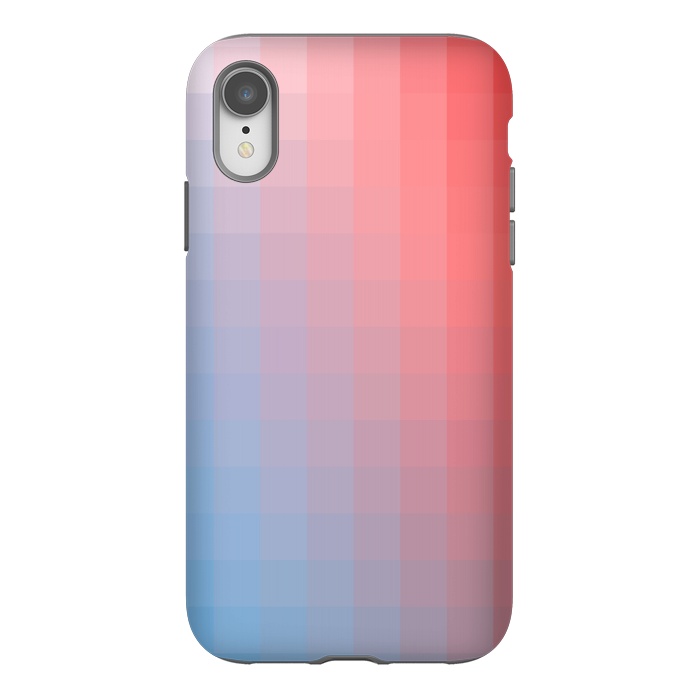iPhone Xr StrongFit Gradient, Red, White and Blue by amini54