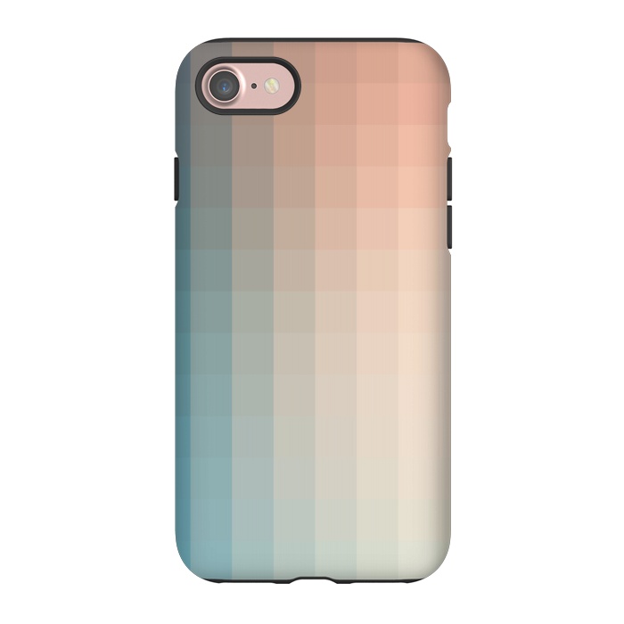 iPhone 7 StrongFit Gradient, Turquoise and Pink by amini54